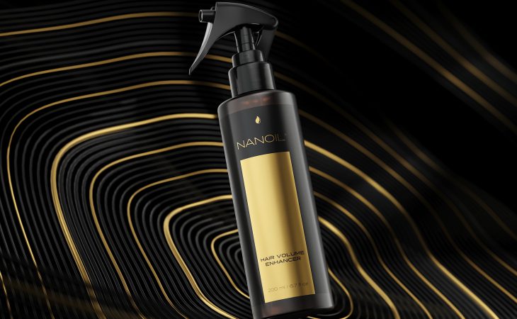 Nanoil Haarspray für mehr Volumen